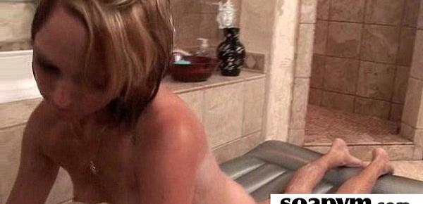  a very hot soapy massage and a hard fucking 21